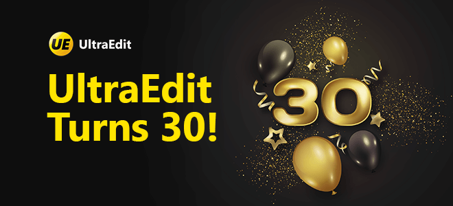 30 Years of UltraEdit